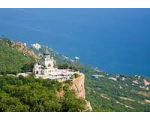 Байдарская долина, Байдарские ворота, церковь на скале, Форос, пляж &quot;Лагуна&quot;, Южный берег Крыма.